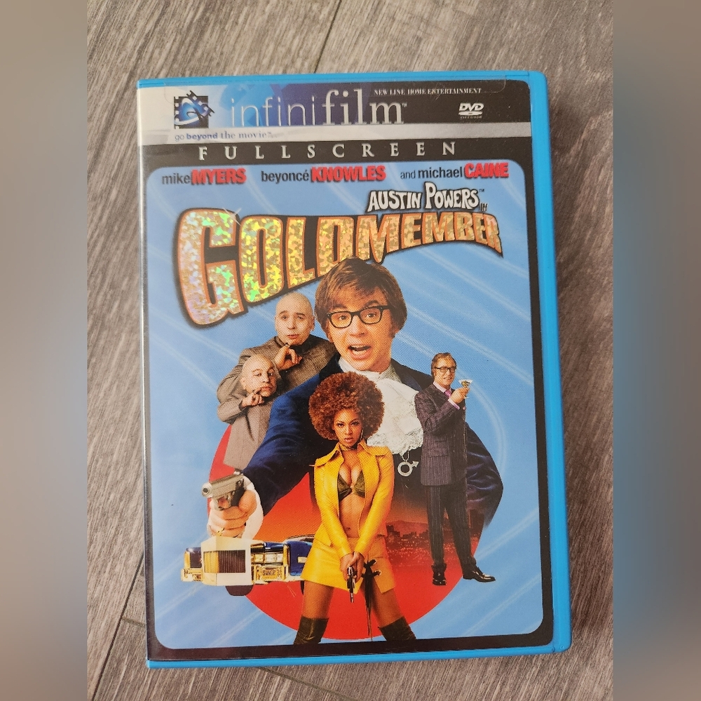 🎬 3/$15--- Austin Powers GOLDMEMBER---DVD